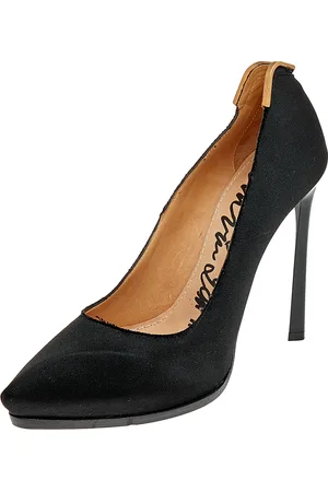 Lanvin Satin Pointed Toe Pumps Size 37