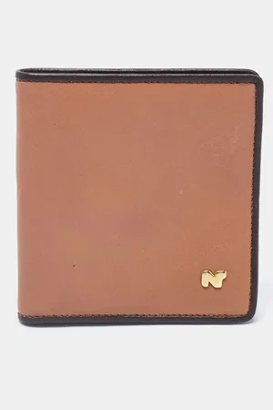 Nina Ricci Two Tone Leather Bifold Compact Wallet