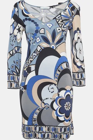 Emilio Pucci Print Jersey Dress S