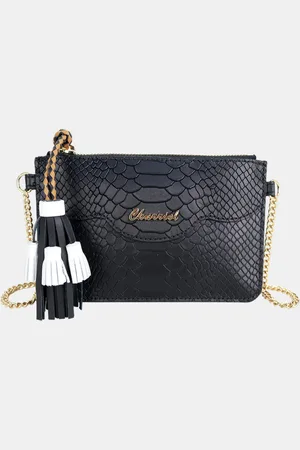 Charriol Leather PALAIS ROYAL Clutch Bag
