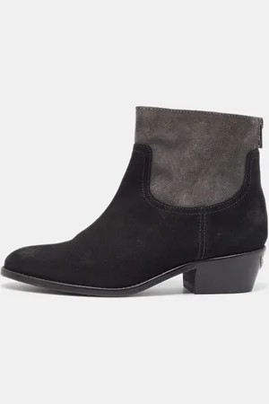 Zadig & Voltaire Suede Teddy Ankle Boots Size 37