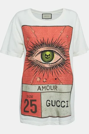 Gucci Off Graphic Print Cotton T-Shirt S