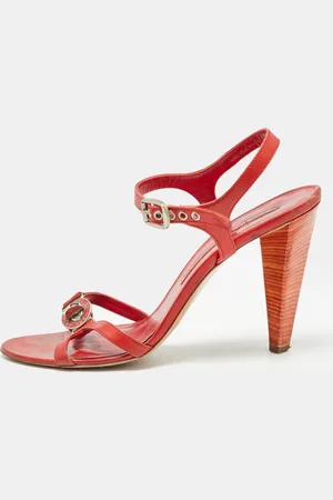 Marc Jacobs Leather Slingback Sandals Size 40