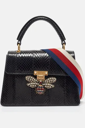 Gucci Water Snake Small Queen Margaret Top Handle Bag