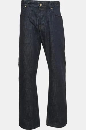 Giorgio Armani Dark Denim Straight Fit Jeans 3XL Waist 38"