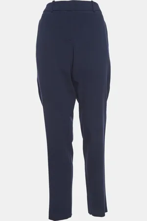 Emporio Armani Wool Wide Leg Trousers L