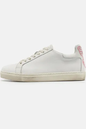 SOPHIA WEBSTER Leather Bibi Butterfly Sneakers Size 36.5