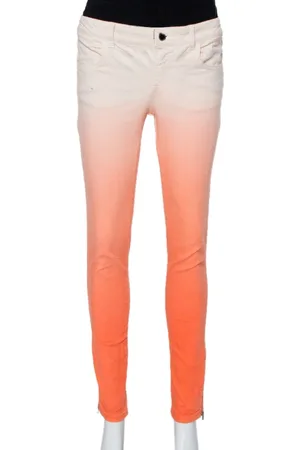 Stella McCartney Ombre Denim Zip Detail Jeans M