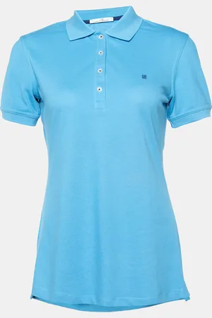 CH Carolina Herrera Cotton Pique Polo T-Shirt S