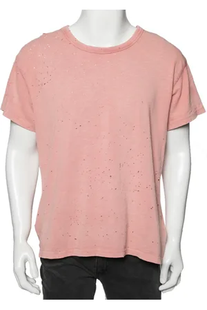 AMIRI Cotton Washed Shotgun Crew Neck Short Sleeve T-Shirt S