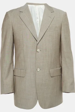 Balmain Light Wool Blend Single Breasted Blazer XS