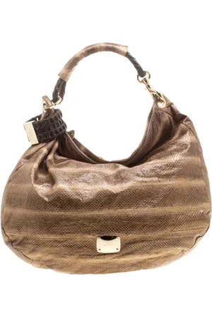 Jimmy Choo Python Large Sky Bangle Hobo