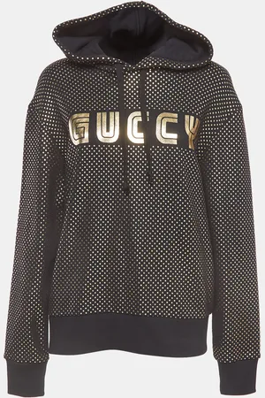Gucci /Gold Star Printed Cotton Hoodie XS