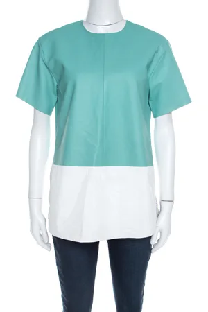 Alexander Wang T By Leather Boxy Fit Top S