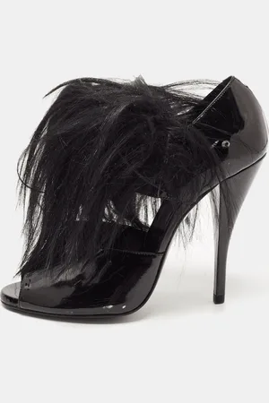Pierre Hardy Patent and Calf Hair Booties Size 39