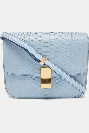 Céline Python Medium Classic Box Bag