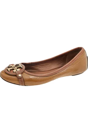 Tory Burch Patent Leather Reva Ballet Flats Size 36