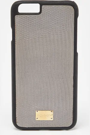 Dolce & Gabbana Lizard Embossed Leather iPhone 6 Cover