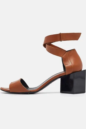 Pierre Hardy Leather Ankle Wrap Sandals Size 37