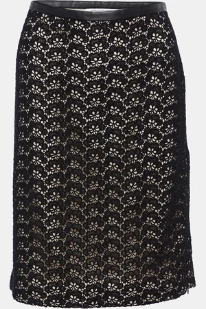 Diane von Furstenberg Stevia Acorn Lace Mini Skirt L