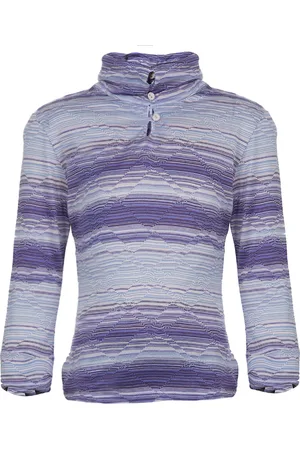 Missoni Striped Long Sleeve Collared T-Shirt 10 Yrs