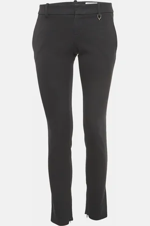 Gucci Cotton Blend Slim Fit Formal Trousers S