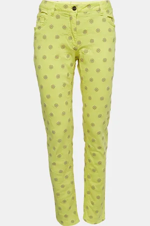 Etro Embroidered Cotton Jeans M Waist 30"