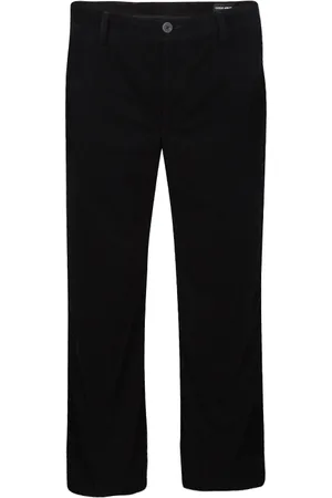 Giorgio Armani Velvet Chevron Pattern Pants XL