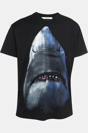 Givenchy Cotton Shark Printed T-Shirt S