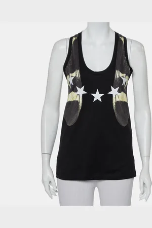 Givenchy Star Printed Cotton Tank Top S