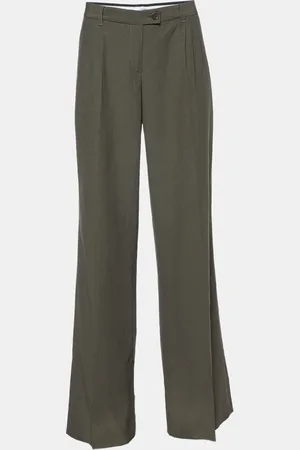 Moschino Cotton Blend Wide Leg Trouser M