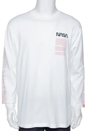 Heron Preston Nasa Facts Print Cotton Jumper S