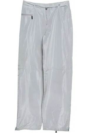 Emporio Armani Coated High Waist Pants M