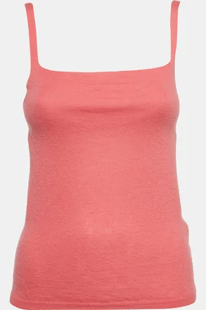 RED Valentino Cashmere Knit Shoulder Strap Top M