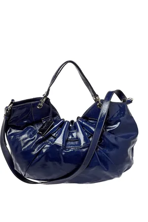 Furla Patent Leather Ninfea Hobo