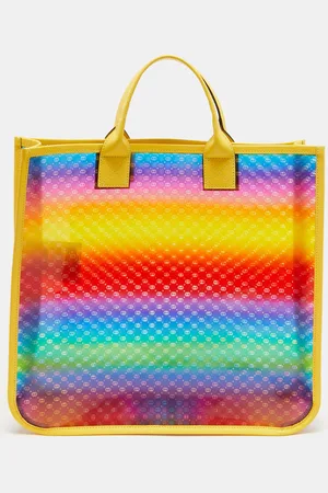 Gucci Diamante Vinyl and Leather Tote