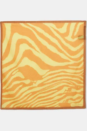 Roberto Cavalli Printed Cotton Square Scarf