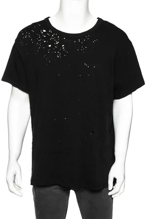AMIRI Cotton Washed Shotgun Crew Neck Short Sleeve T-Shirt M