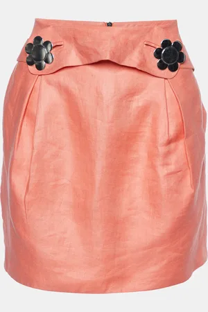 See by Chloé See by Chloé Coral Linen Mini Skirt S