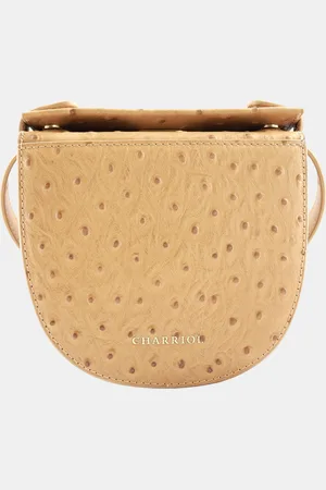 Charriol Leather Passion Ostrich Crossbody