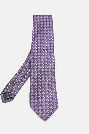VALENTINO Patterned Silk Traditional Tie