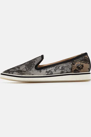 Nicholas Kirkwood Lace Alona Smoking Slippers Size 36