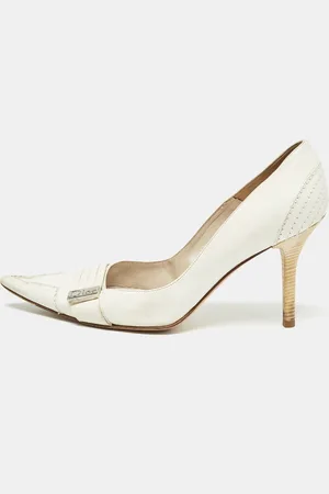 Dior Leather Pointed Toe Pumps Size 38.5