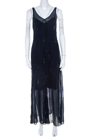 Isabel Marant Chiffon Sleeveless Cassidy Maxi Dress S