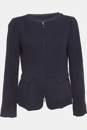 Emporio Armani Wool Zip Front Jacket M