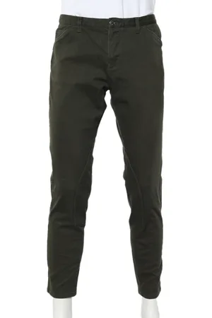 Gucci Olive Denim Riding Jeans XL