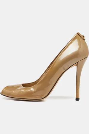 Stuart Weitzman Patent Leather Peep Toe Pumps Size 41