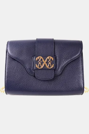 Charriol Dark blue Leather MARIE OLGA Crossbody