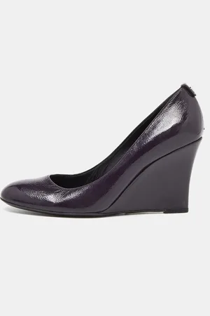 Gucci Patent Leather Wedge Pumps Size 38