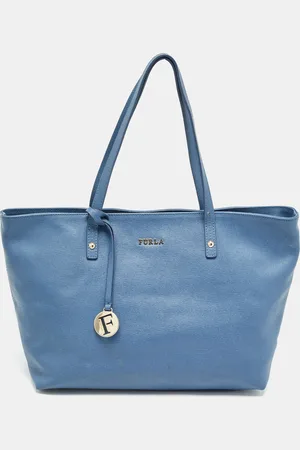 Furla Leather Top Zip Tote